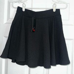 Black Womens Skater Skort NWT